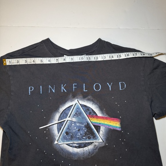 Pink Floyd 1973 Tour H&M Retro Band Tee Women's Size Medium Rock Music VG - Picture 7 of 15